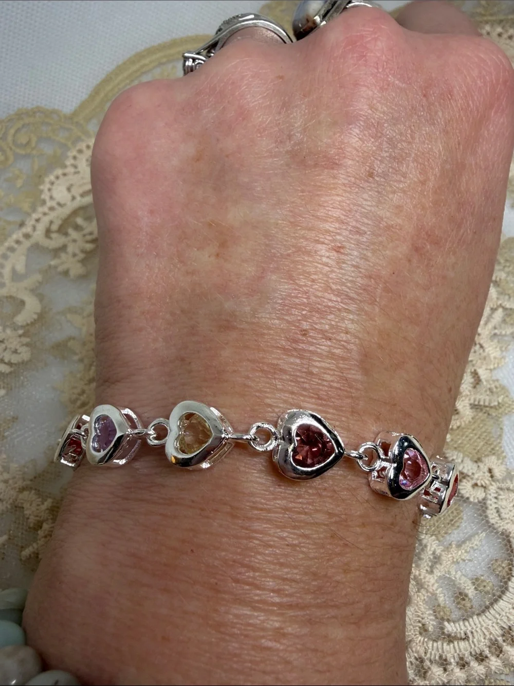 925 Sterling Silver add colorful